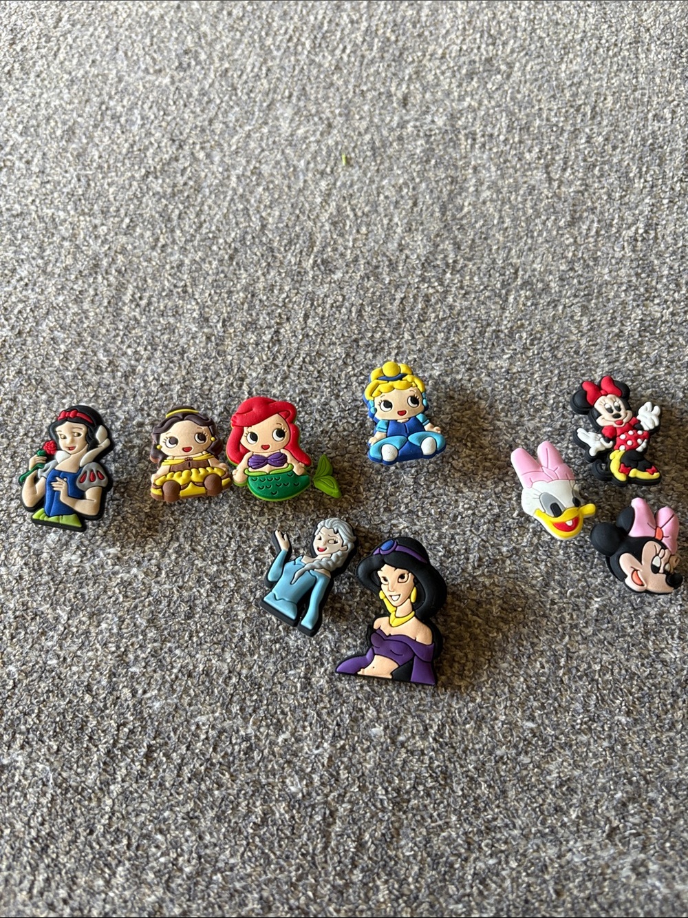 Disney Princess & Character Shoe Crocs Charms - Assorted Colors